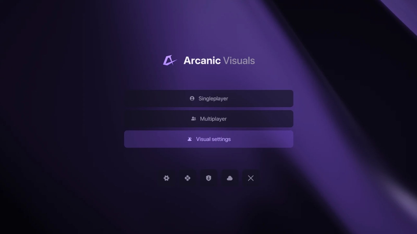 Main menu